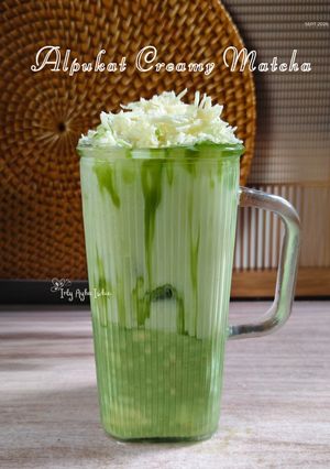 Foto resep Alpukat Creamy Matcha