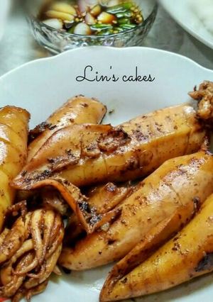 Foto resep Cumi goreng asem