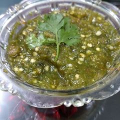 A picture of Green bharta.