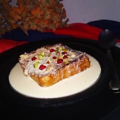 A picture of Rabdi Bread SandWich.