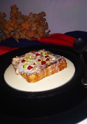 A picture of Rabdi Bread SandWich.