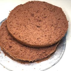 A picture of Chocolate sponge.