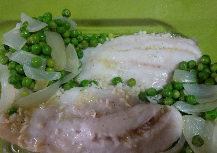 Merluza con emulsión de limón con thermomix