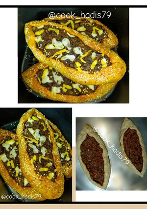 عکسی از دستور پیده گوشت ترکی با پنیر