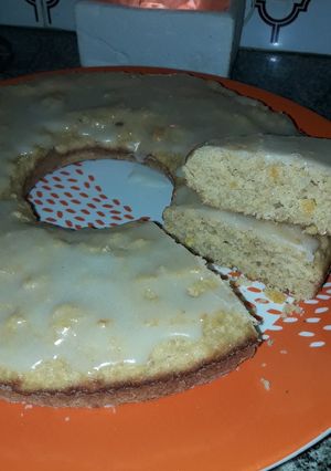 Una foto de Torta de naranja con harina integral