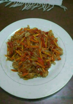Foto resep Ikan Kakap tepung goreng pedas manis