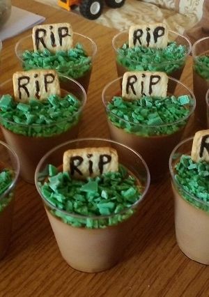 Una foto de Tumbas de chocolate