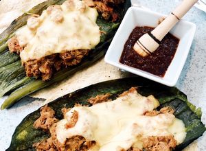 Foto principal de Tacos de atún con chile chilaca y queso