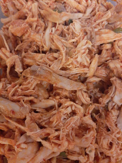Una foto de Tinga de pollo