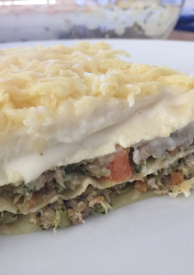 Una foto de Lasaña de sobras del cocido Thermomix