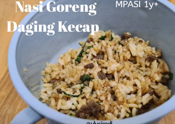 Nasi Goreng Sapi Kecap, mpasi 1y+