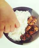 Cá lăng ngũ vị chiên lá chanh cho bé 12m+