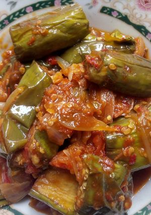 Foto resep Balado Terong Asam Manis