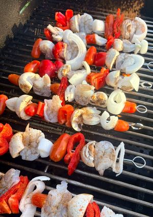 A picture of Shrimp Shish Kebabs Quick & Easy Recipe.