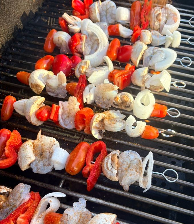 A picture of Shrimp Shish Kebabs Quick & Easy Recipe.