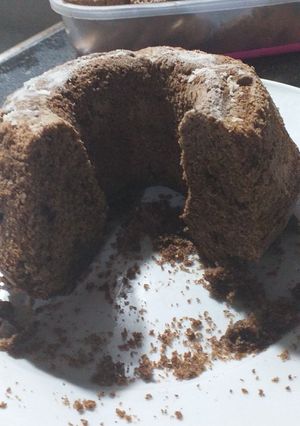 Una foto de Budín chocó saludable
