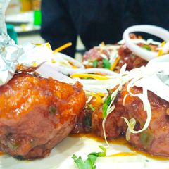 A picture of Chicken lollypop.