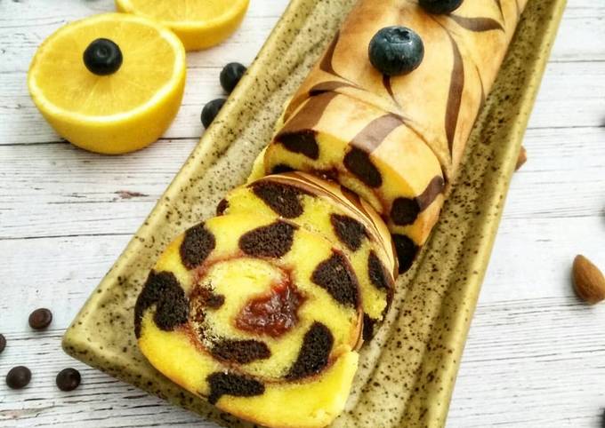 Resep Bolu Gulung Batik Oleh Ficha Sabrina Cookpad