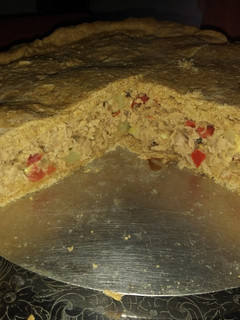 Una foto de Empanada gallega masa casera