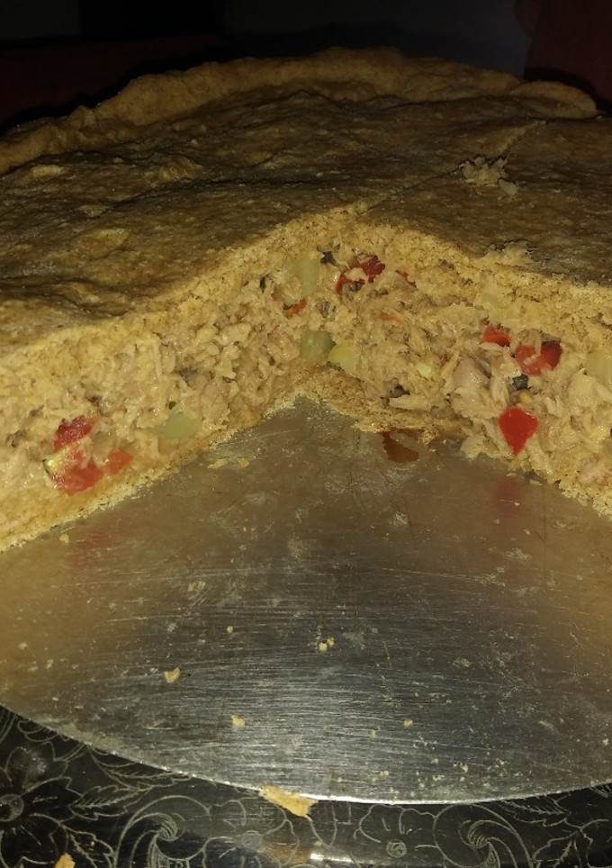 Una foto de Empanada gallega masa casera