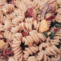 A picture of Jalapeno Popper Pasta Salad.