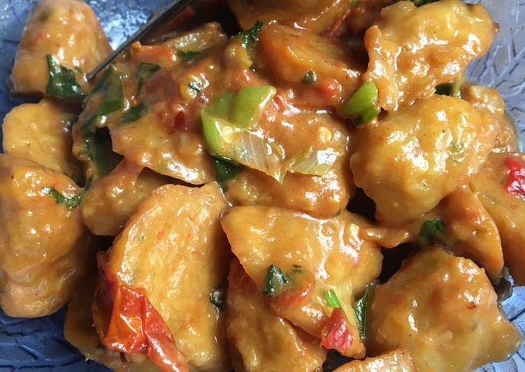 Resep Bakso goreng mercon ala bunda dean Lezat