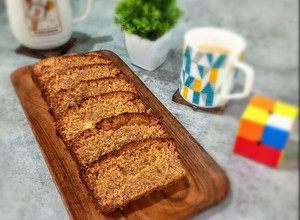 A picture of Leftover biscuits tea time cake.