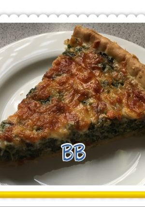 Foto resep Quiche spinach and cheese