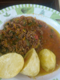 A picture of Minced Meat Stew#Authorsmarathon#FestivecontestMombasa#.