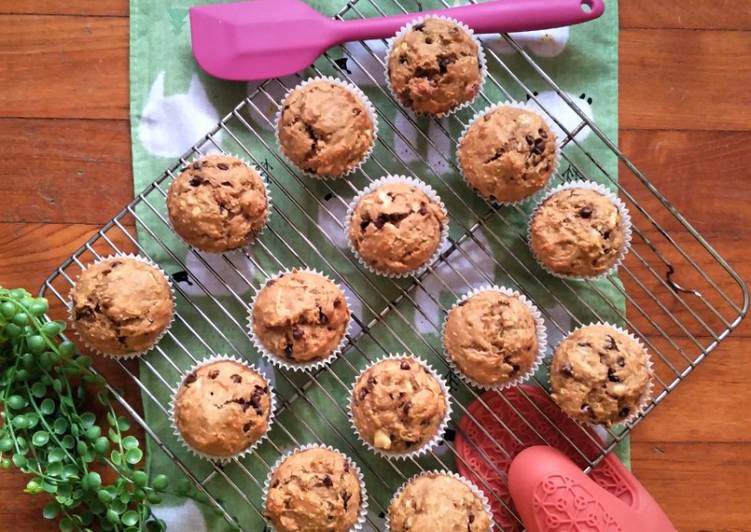 Easiest Way to Make Speedy Healthy Zucchini Banana Muffins