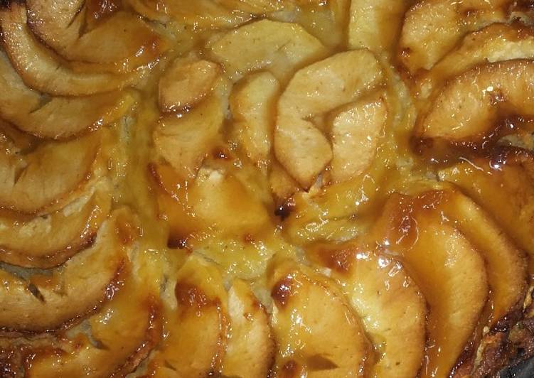 Tarta de manzana, súper rápida y fácil!!