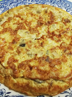 Una foto de Tortilla de berenjenas