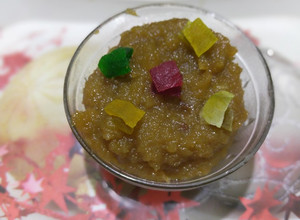 A picture of Watermelon halwa.