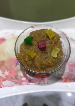A picture of Watermelon halwa.
