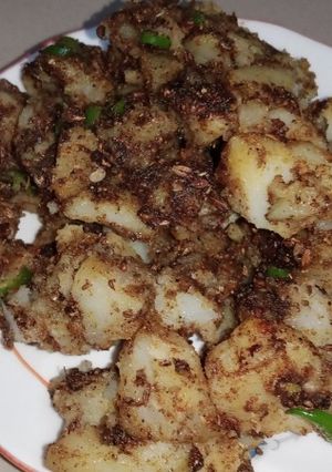 A picture of Masala aloo.