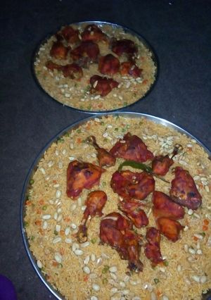 صورة لوصفة كبسة دجاج