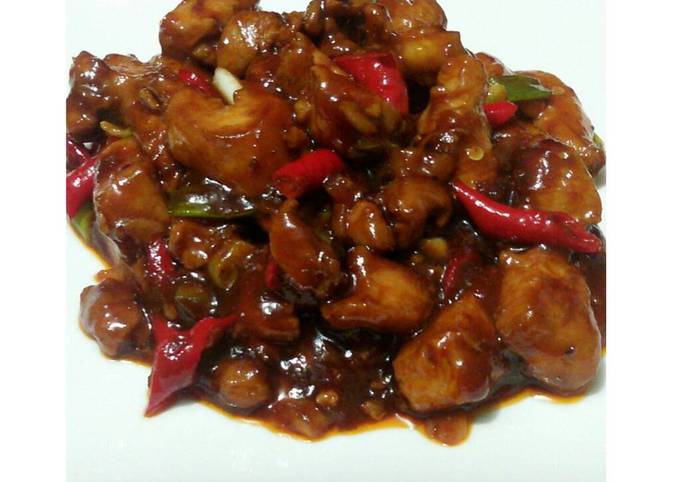 Kungpao chicken with honey / Ayam kungpao madu