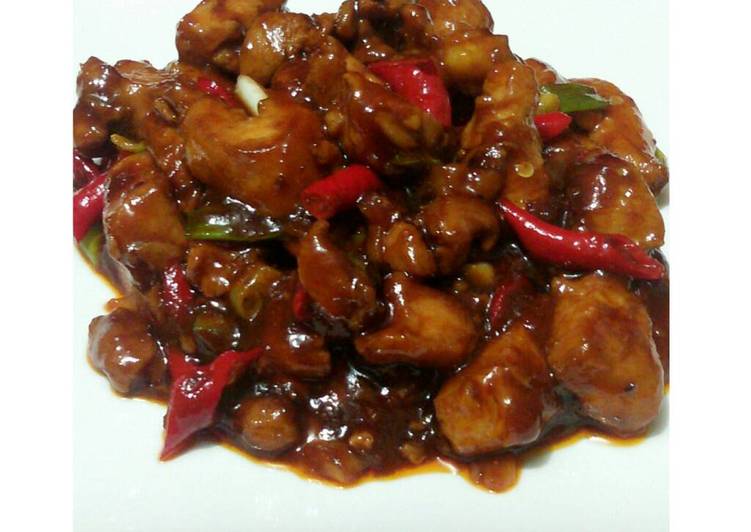 Kungpao chicken with honey / Ayam kungpao madu