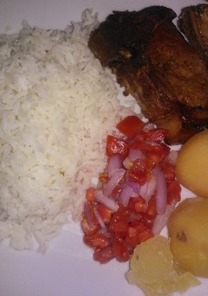 Una foto de Chancho casero y mi delicioso