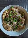Easy Vegan Dumpling Ramen Bake