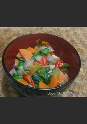 Foto resep Tumis Pakcoy & Wortel