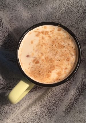 صورة لوصفة كابتشينو لذيذ ☕️👌🏼👌🏼