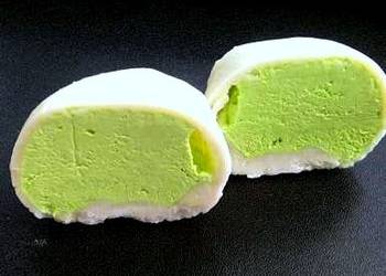 Easy Making Recipe Mochi Matcha Green Tea Ice Cream Restaurant Style Easy Making Recipe Mochi Matcha Green Tea Ice Cream Restaurant Style