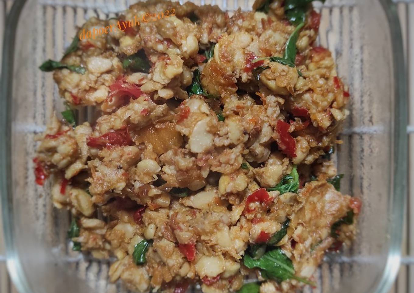 Tempe Sambal Kencur Kemangi