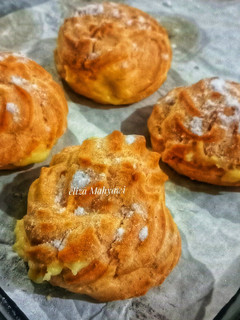 Foto resep Sus / soes isi vla vanilla (kokoh banget tanpa mixer)