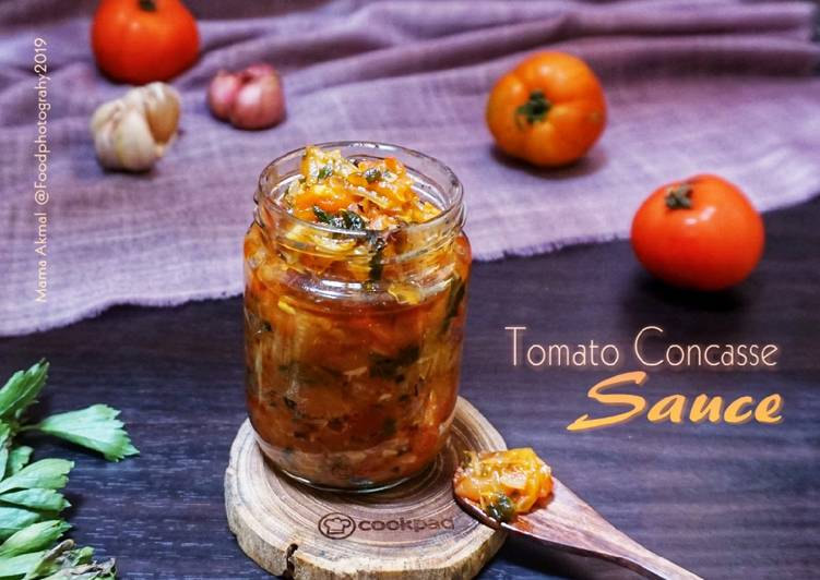 Bagaimana Menyiapkan Tomato Concasse Sauce yang Lezat