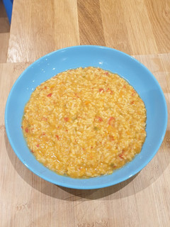 Una foto de Risotto de verduras con Thermomix