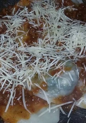 Una foto de Sorrentinos de espinaca, ricota y nueces