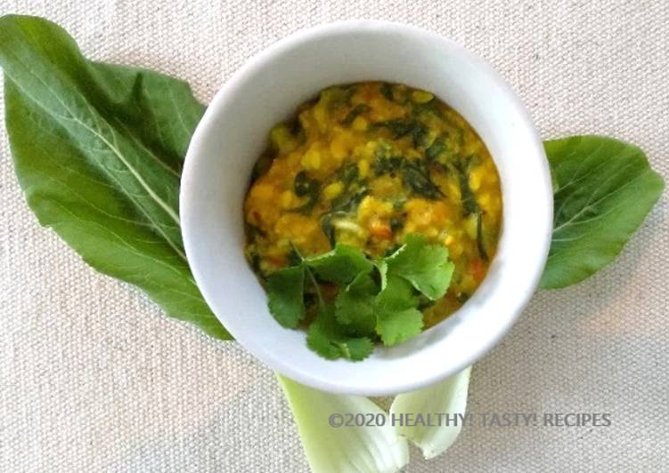 Step-by-Step Guide to Prepare Award-winning Pak Choi with Black Gram Dal