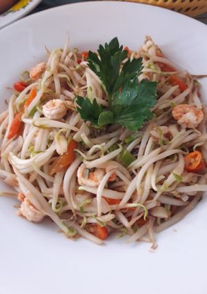 Foto resep Tumis Tauge Udang Pedas (aman untuk diabet)